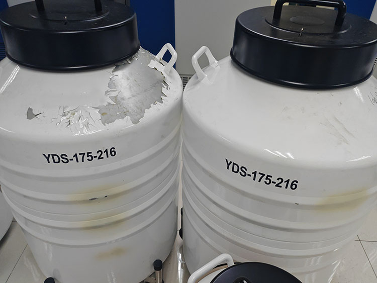 液氮罐掉漆發黃 液氮罐掉漆發黃